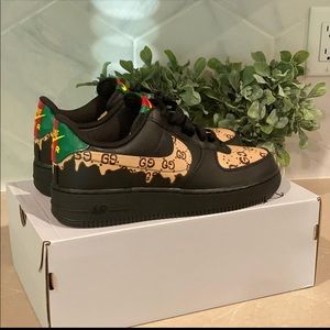 Gucci Air Force 1’s Custom Made